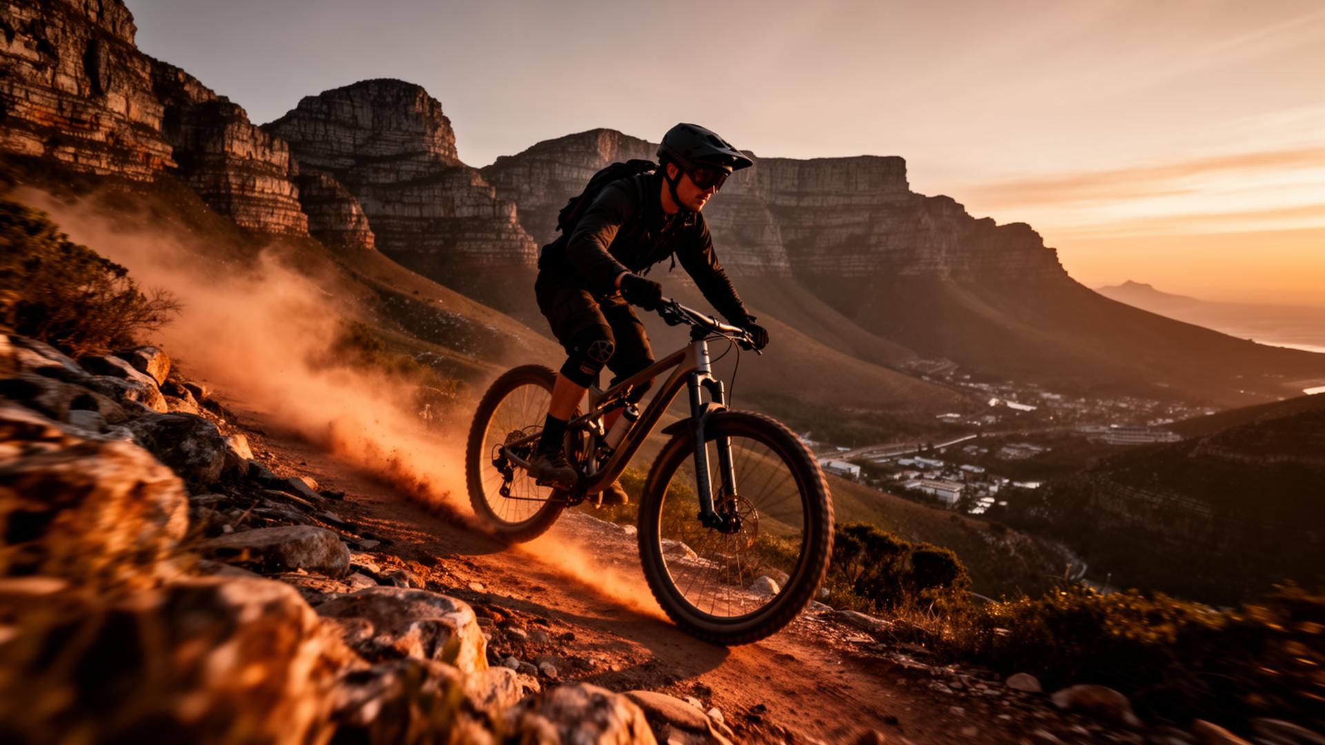 Mountain biking in the Cape mountains